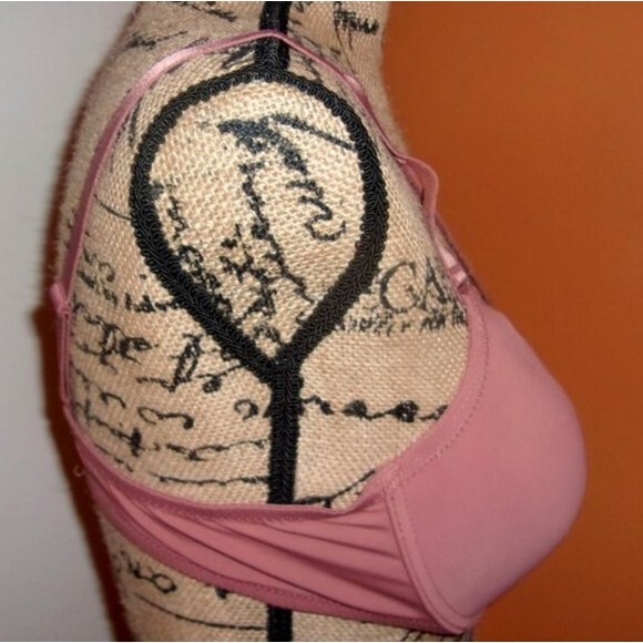 Youmita Cedarwood Plunge Cage Front 34B Push Up Bra NWT - Picture 4 of 7